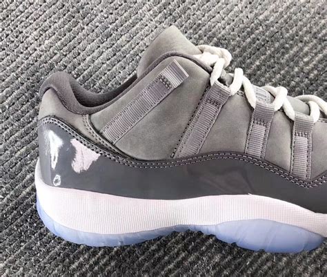 Air Jordan Low Cool Grey Sneaker Bar Detroit