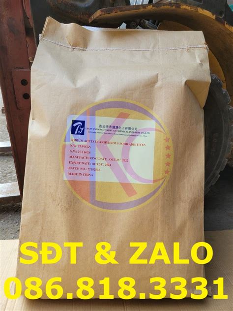 Sodium Acetate Food Natri Acetat CH3COONa KDCCHEMICAL