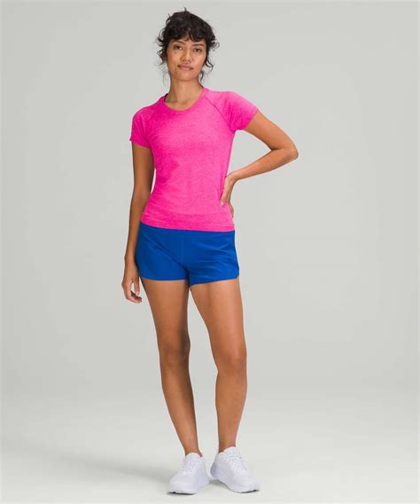 Lululemon Swiftly Tech Short Sleeve Shirt Race Length Pow Pink