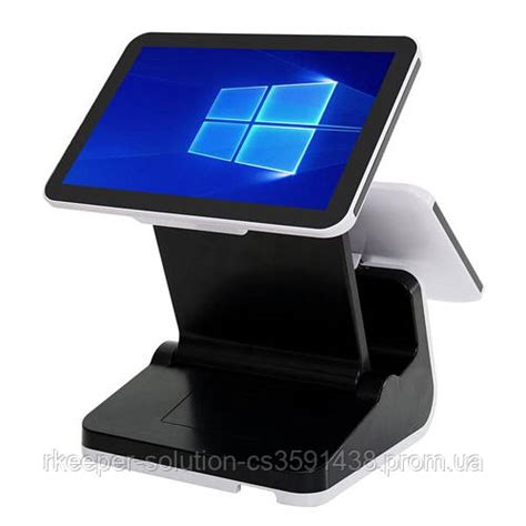 Сенсорный Windows POS-моноблок Versa 12,5" c двумя экранами, цена 19400 ...