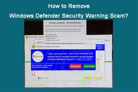 How To Remove Windows Defender Security Warning Scam From Pc