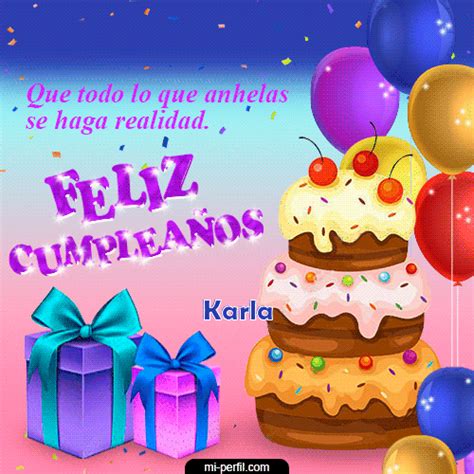 Feliz Cumplea Os X Karla