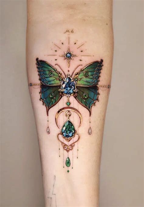 39 Beautiful Colorful Butterfly Tattoos To Brighten You Up