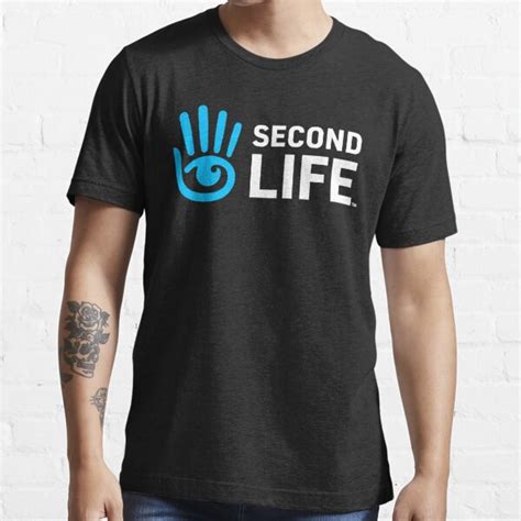 Second Life Logo T Shirt For Sale By Gloriamartin Redbubble Second Life T Shirts Virtual