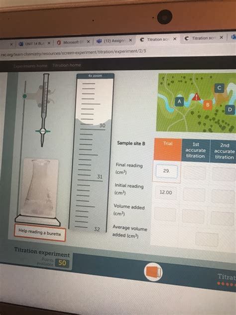 Solved C C Titration Scrx Titration Sor X Microsoft Of X Chegg