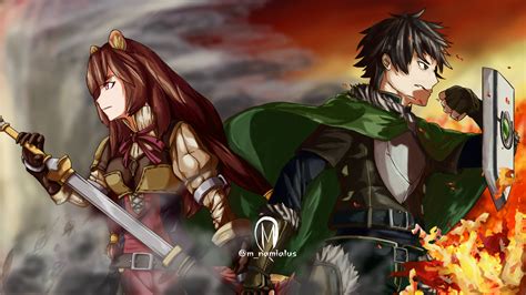 Naofumi E Raphtalia - The Rising of the Shield Hero: Naofumi & Raphtalia HD Wallpaper by m ...
