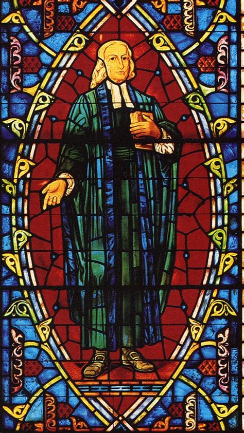 Image Of John Wesley Lois Perkins Chapel Stained Glass Window