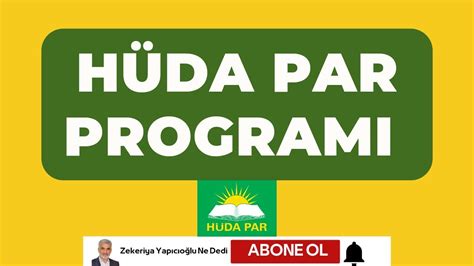 HÜDA PAR PARTİ PROGRAMINDAN KESİTLER 3 YouTube