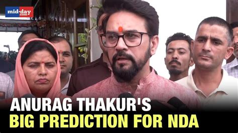 Lok Sabha Election Results 2024 BJP Leader Anurag Thakur Says NDA Govt