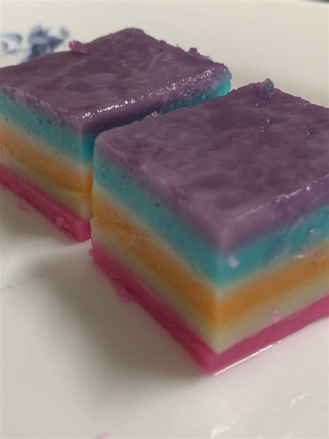 Kuih Lapis - Violet Drizzle