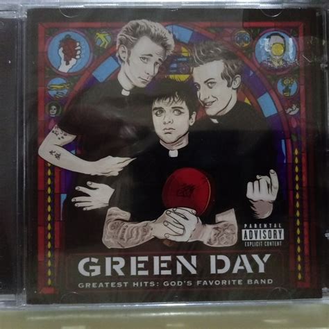 Cd Green Day Greatest Hits God S Favorites Band Lacrado Shopee