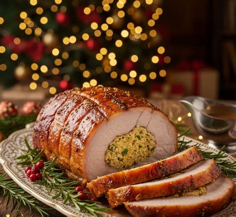 Receita De Lombo Recheado Para O Natal - Lombo Recheado com Farofa Cremosa: Receita Clássica e Perfeita para o ...