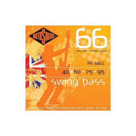 Rotosound Swingbass Rs66lc Electric Bass Strings