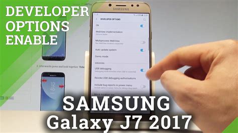 How To Allow Developer Options In Samsung Galaxy J Enable Oem