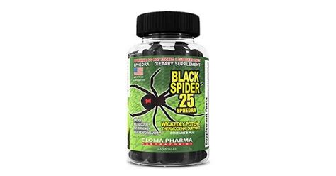 CLOMA PHARMA Black Spider 100 кап купить по цене 2 200 ₽ Boydton