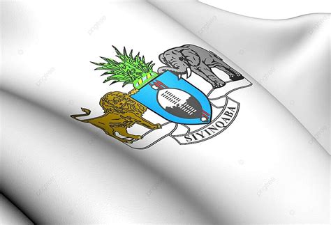 Swaziland Coat Of Arms Coa White National Photo Background And Picture
