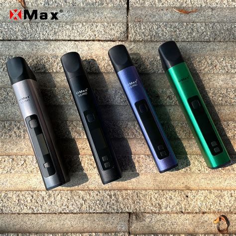 Xmax V3 Pro 2 In 1 Portable Dry Herb Wax Electric Vaporizer Disposable Pod And Puff Electronic