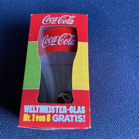 Coca Cola Sammler Glas WM Brasil 2014 Edition Spanien Nr 8 Von 8 EBay