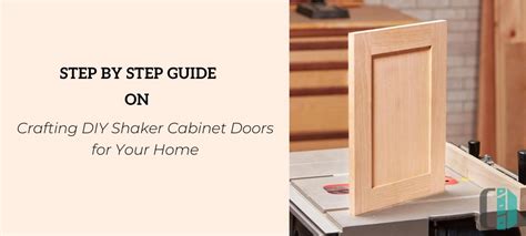 Step By Step Guide Crafting Diy Shaker Cabinet Doors