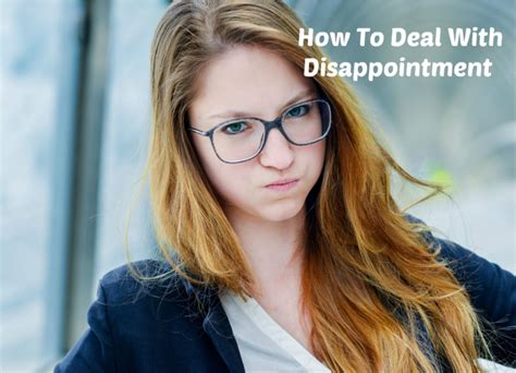 Dealing With Disappointment | Mindful Change