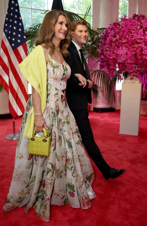White House State Dinner Melinda Gates Sean Penn Don Mclean Among