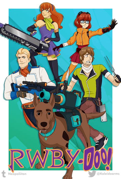 Rwby Doo Crossover With Scooby Doo Art By Neopoliitan Rrwby