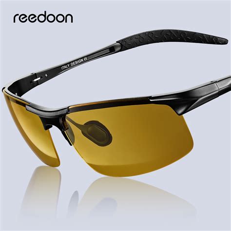 Gafas De Visi N Nocturna Para Hombre Reedoon Polarizadas