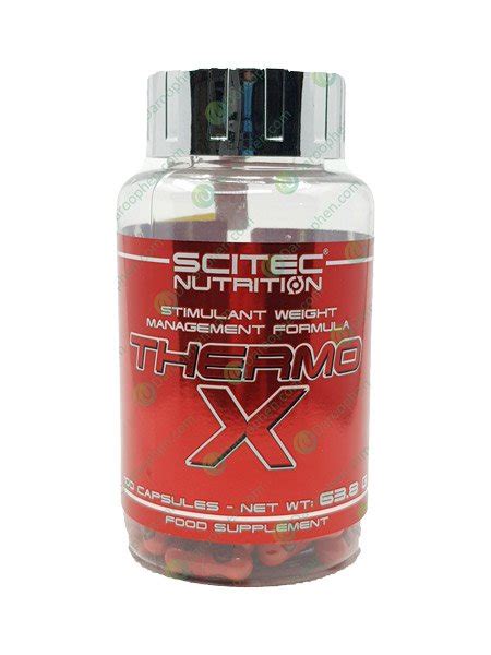 خرید و قیمت کپسول ترمو ایکس سایتک نوتریشن - 100 عدد Scitec Nutrition ...