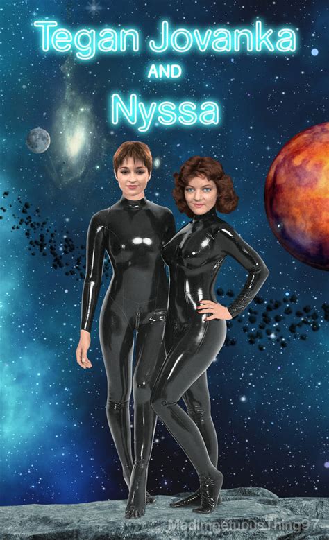 Tegan And Nyssa Pin Up By Madimpetuousthing97 On Deviantart