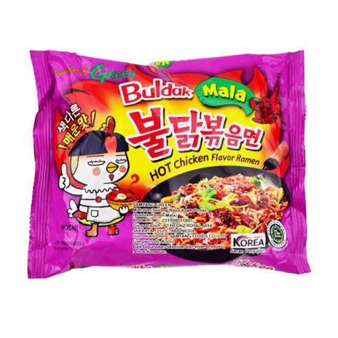 Samyang Buldak Hot Chicken Ramen Mala G Shopee Malaysia