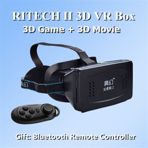 Ritech Ii 3d Vr Glasses Virtual Reality Headset Glasses Ritech 3d Vr