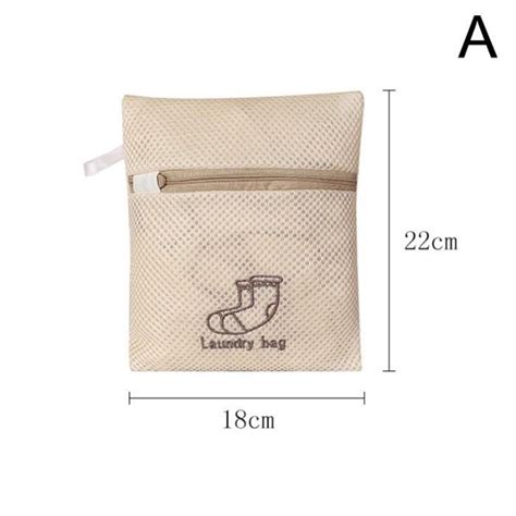 Nouvelle Maille Zippée Lingerie Sac À Linge Machine à Laver La Saleté Prévention Sacs de