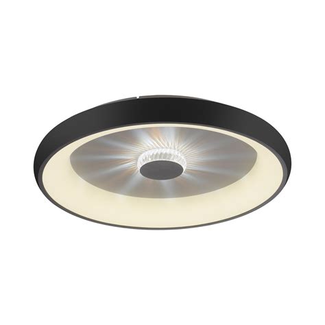 Lampa sufitowa LED Vertigo CCT Ø 61 5 cm czarna Lampy pl