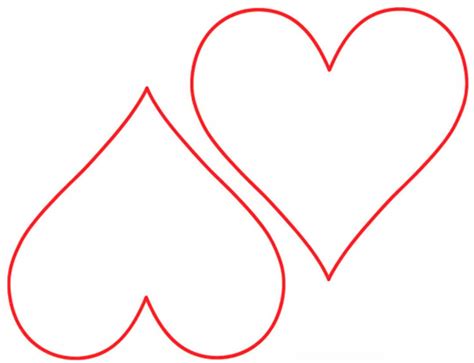 Красивые шаблоны сердечек для вырезания (115 картинок) 🔥 Прикольные ...