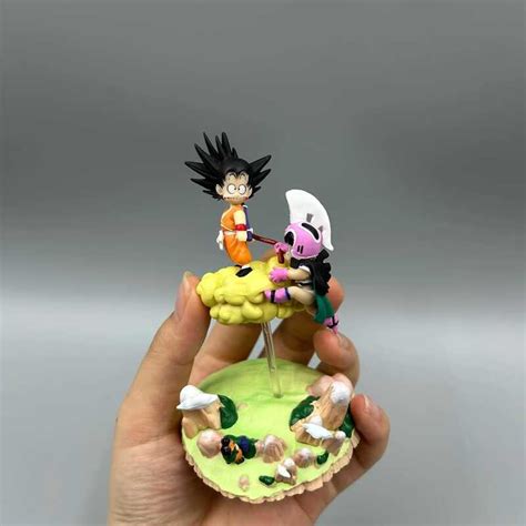 Dragon Ball Figure Bulma Chichi Son Goku Cute Girl Statue Hentai Anime Action Figurine