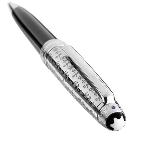 Montblanc Meisterstück Unicef Doué Platinum Classique Ballpoint Pen