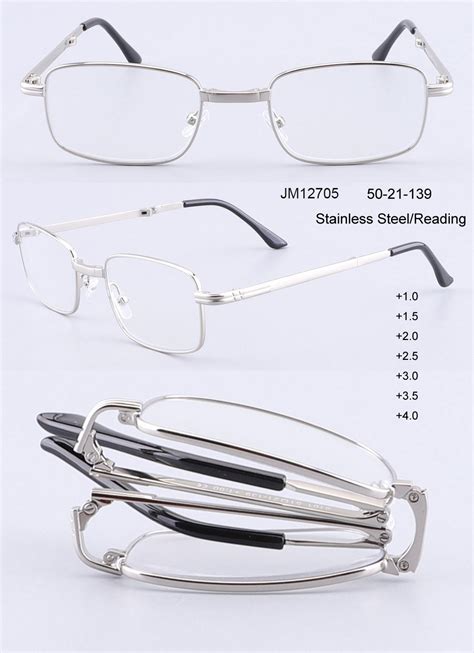 reading glasses metal