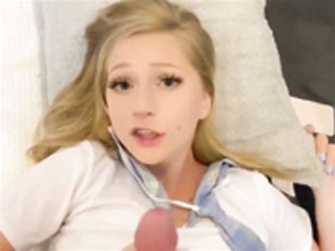 Babe Bella Blowjob Braces Facial