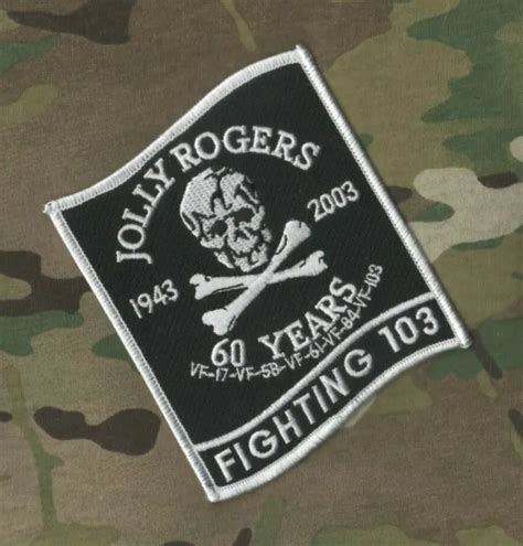 Usn F 14 Tomcat Vf 103 Guilleret Rogers Combats 103 60th Anniversaire