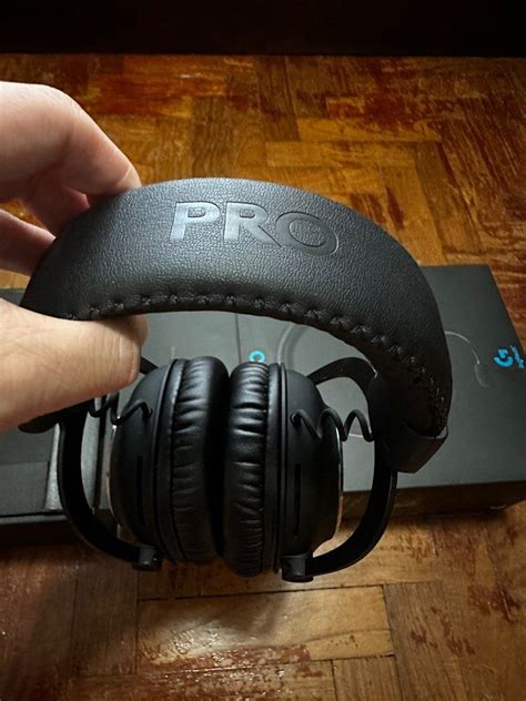 Logitech pro headphones, Audio, Headphones & Headsets on Carousell