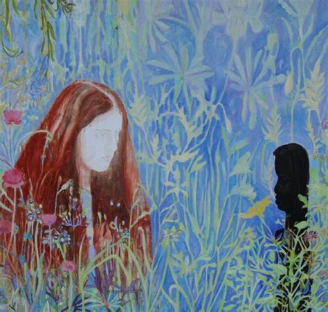 Naked Woman Figurative Woman Oil Painting Nude Woman Self Portrait Woman In Nature Bathing