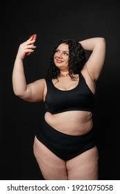Plus Size Model Lingerie Fat Sexy Stock Photo Shutterstock