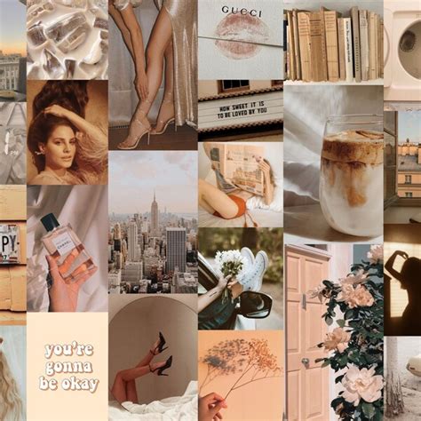 Nude Aesthetic Wall Collage Etsy Canada