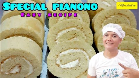 How To Make Easy Pianono Recipe Paano Gumawa Ng Pianono Special Mamon