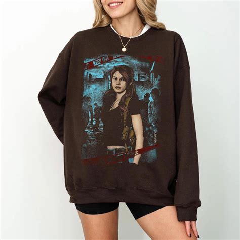 Resident Evil Sweatshirt Claire Redfield Vintage Shirt T For Women