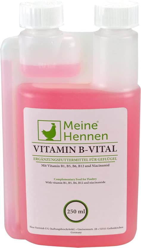 Meine Hennen Vitamin B Vital 250 Ml Vitamin B Komplex