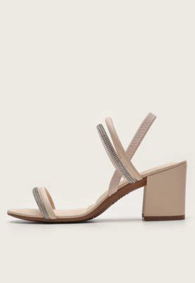 Sandália Dakota Shine Nude Compre Agora Dafiti Brasil