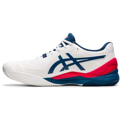 Кроссовки для тенниса Asics GEL-RESOLUTION 8 CLAY 1041A076-103 47 от ...