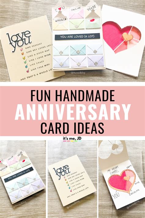 3 Fun Handmade Anniversary Card Ideas For Your Boyfriend Husband Or