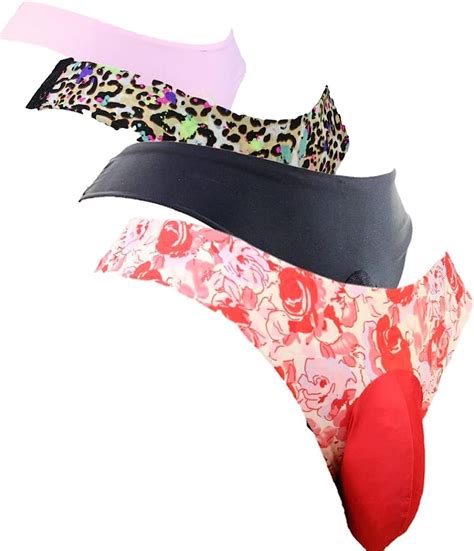 Aishani Men S Lace Underwear Thong Mens Pouch Briefs Bikini Cheeky Panties Xl At Amazon Mens